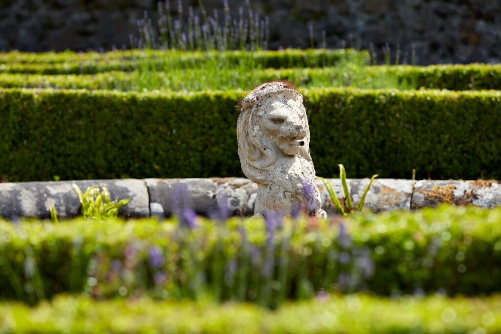 Fountain In The Garden