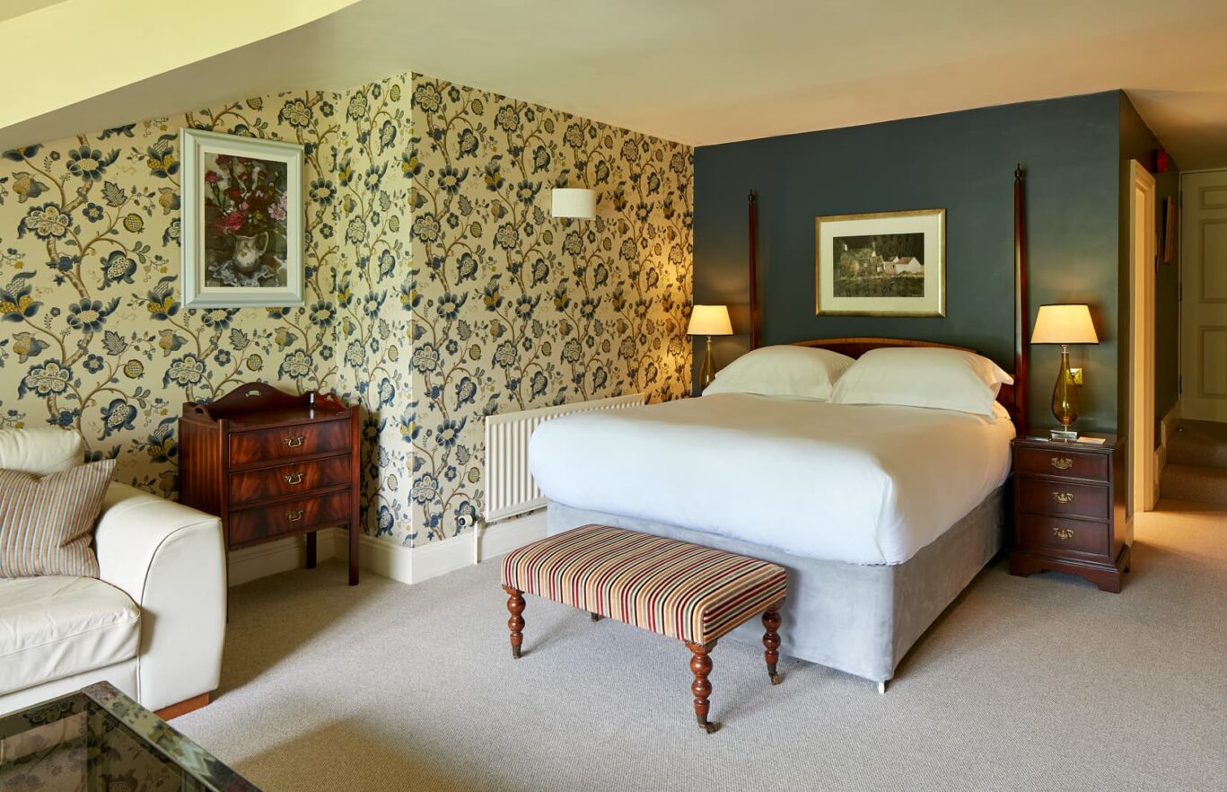 Double Bed In A Room