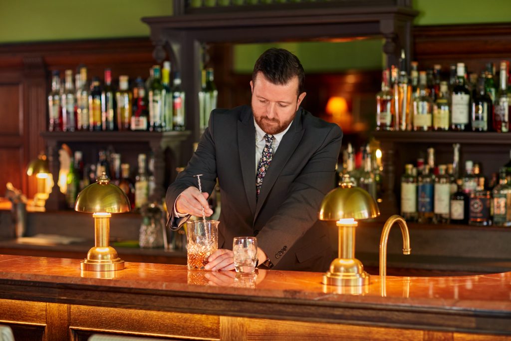 Cocktails at Penmaenuchaf